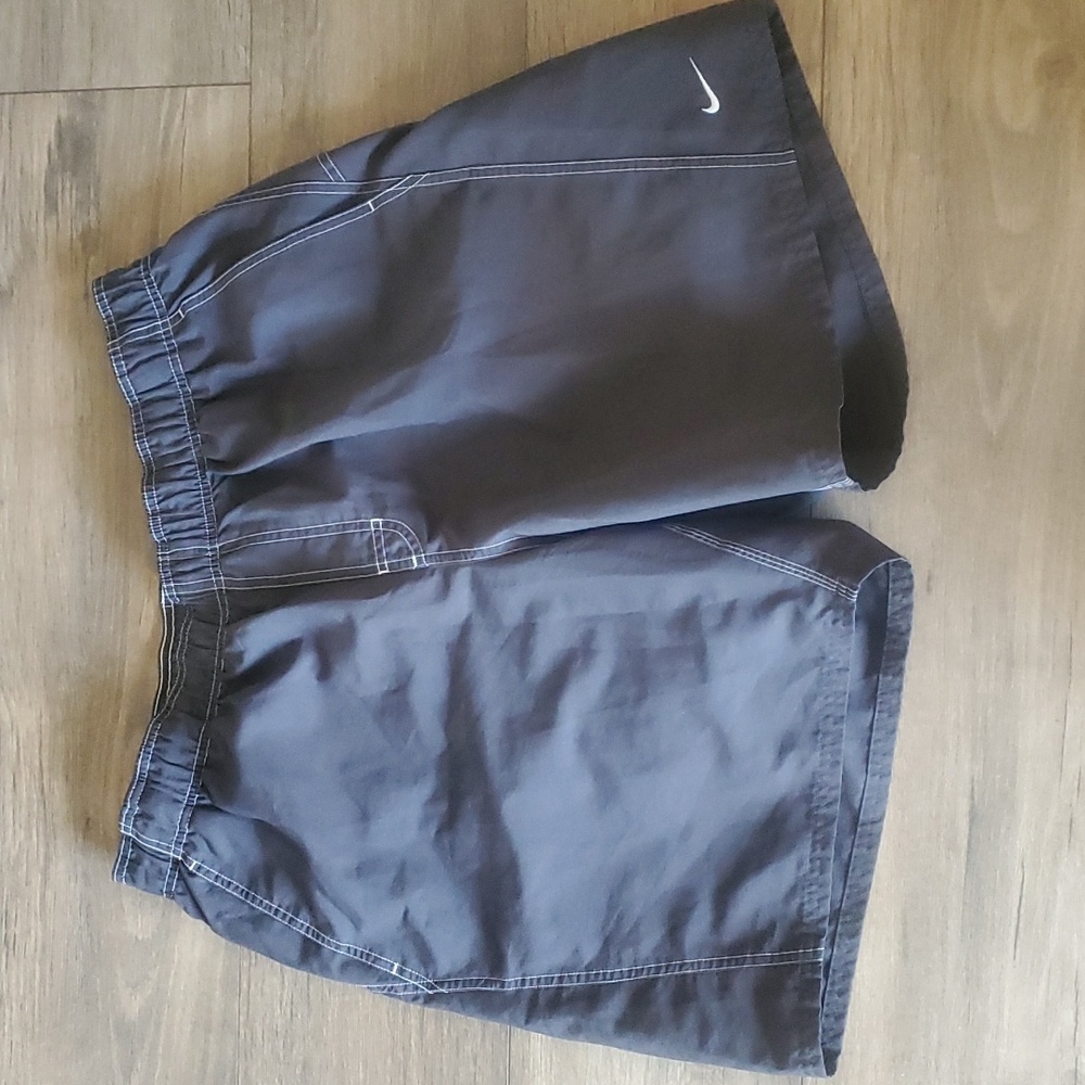 Nike Grey 2X mens swim trunks
